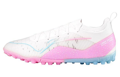 LiNing Wear resistant And Lightweight Training Shoes Men's White Pink