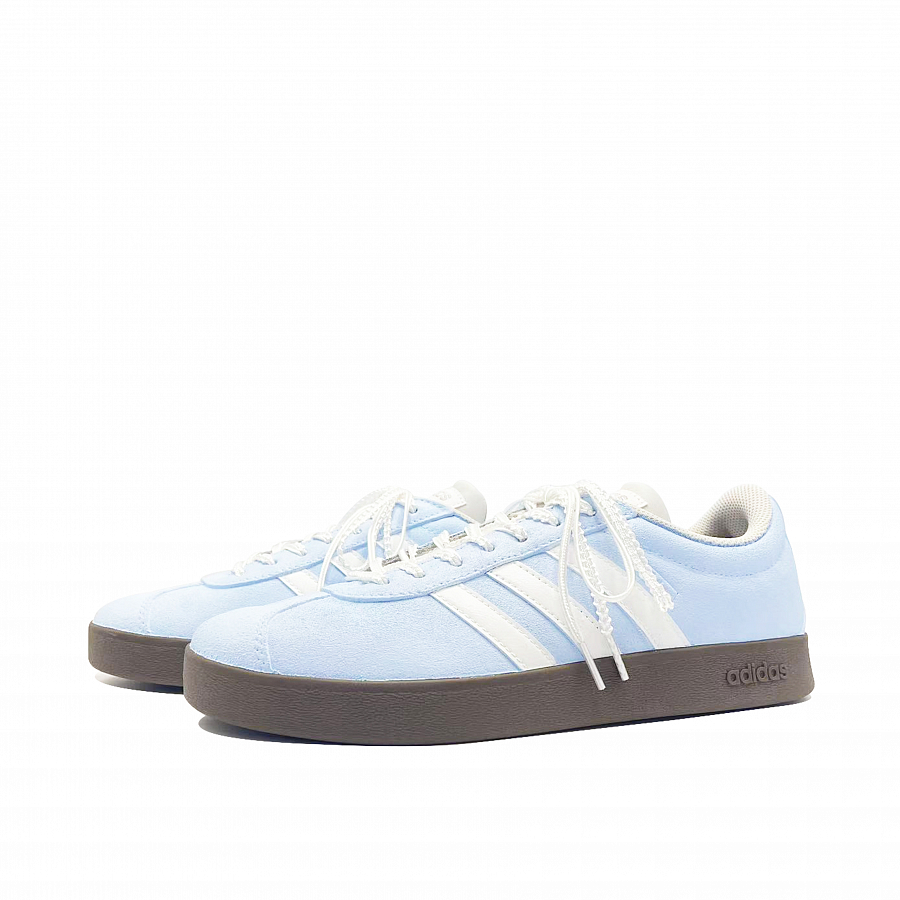 Adidas VL COURT 2.0 Blue Bead Coverage Quick Dry Low Top Skateboard Shoes Unisex Blue White купить в интернет-магазине Yoocart с быстрой доставкой по России.