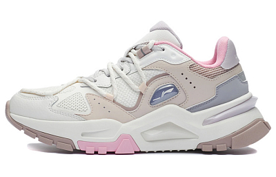 LiNing Reverse Fantasy Low-Top Sports Casual Shoes Women's Pink White