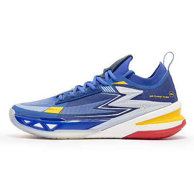 361° BIG3 5.0 Pro Basketball Shoes Men Low Top Shimmering Blue/Feather White