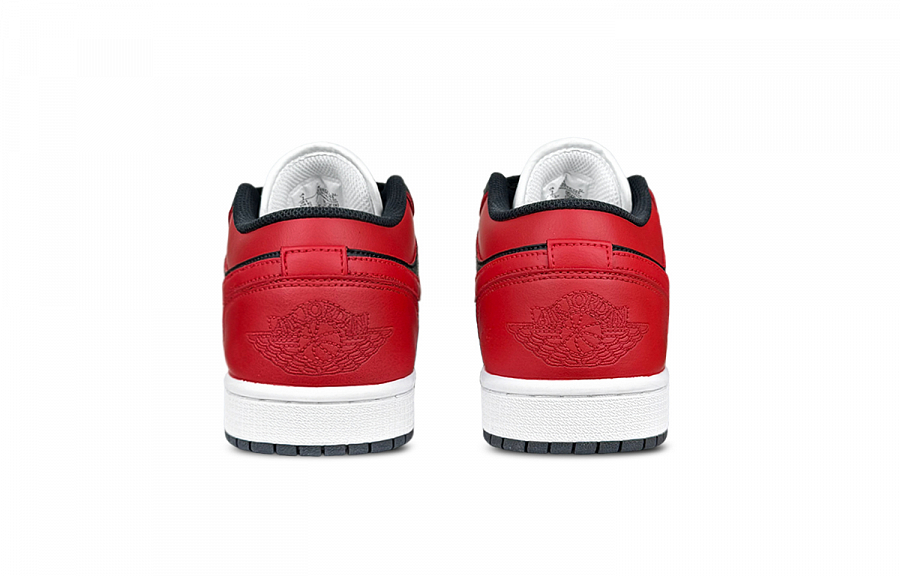 Jordan Air Jordan 1 Abrasion Resistant Low Top Vintage Basketball Shoes Unisex Black Red купить в интернет-магазине Yoocart с быстрой доставкой по России.
