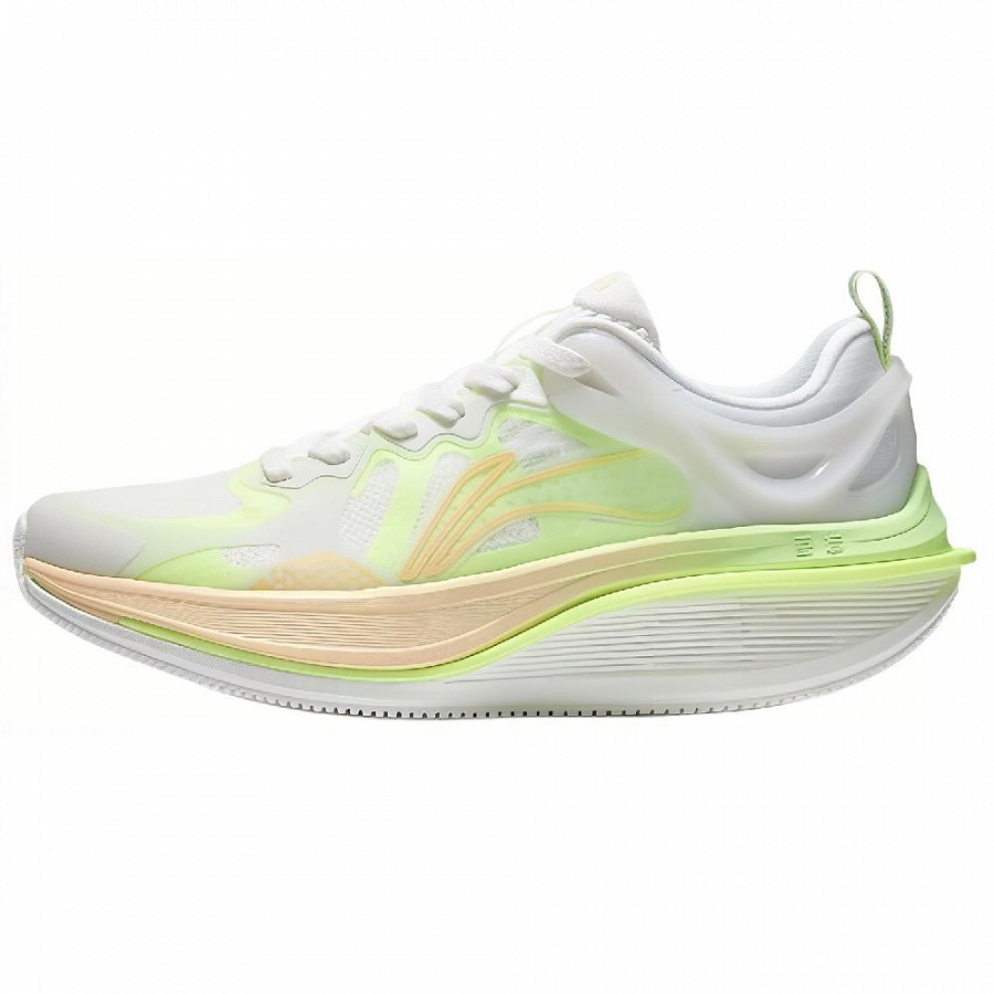 LINING WuShi 5S 2.0 Running Shoes Men's Low Top White/Cyan/Orange купить в интернет-магазине Yoocart с быстрой доставкой по России.