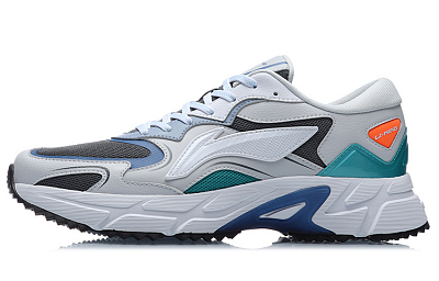 LINING Running Shoes Unisex Low-Top Gray