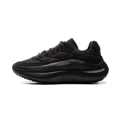 LiNing Cloud Wave Lace Cushioning, Slip Resistant, And Abrasion Resistant Low Top Casual Shoes Women's Black
