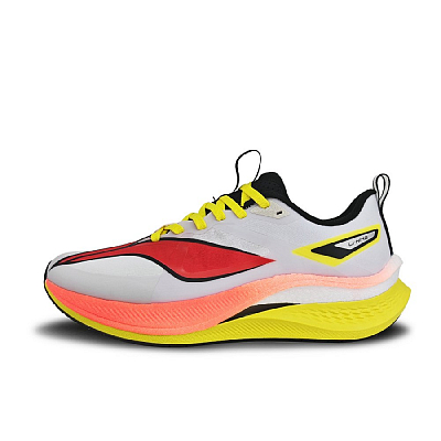 LiNing Red Hare 7 Pro Anti-Slip And Wear-Resistant Breathable Low-Top Training Running Shoes Men's Gray Orange