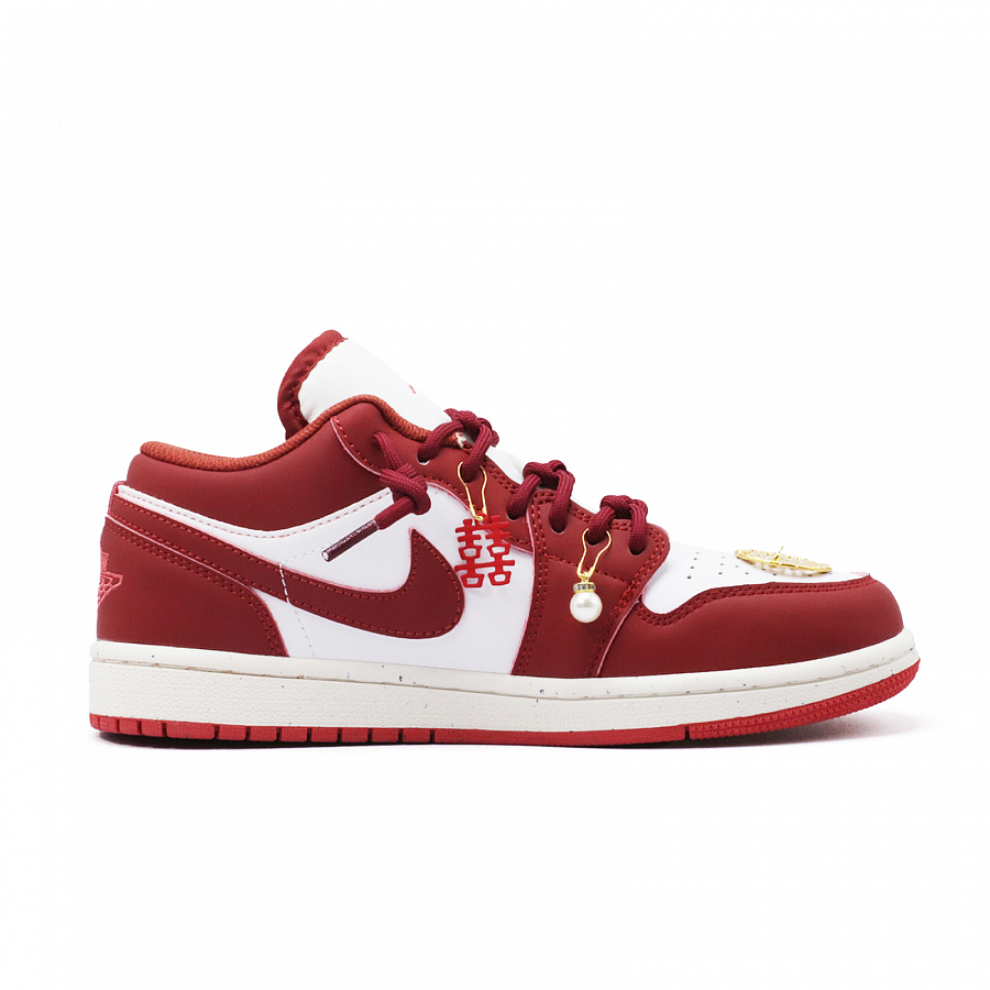 Nike Air Force 1 Vermilion Thread Reflecting Joy Abrasion Resistant Low Top Vintage Basketball Shoes Women's Red купить в интернет-магазине Yoocart с быстрой доставкой по России.