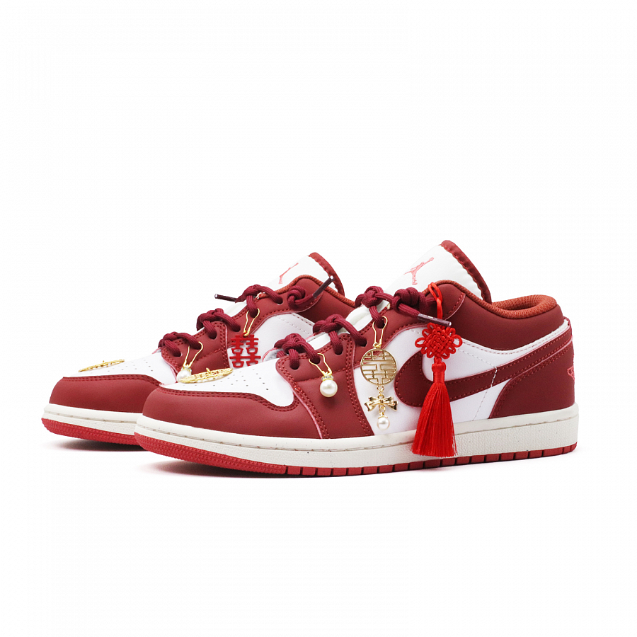 Nike Air Force 1 Vermilion Thread Reflecting Joy Abrasion Resistant Low Top Vintage Basketball Shoes Women's Red купить в интернет-магазине Yoocart с быстрой доставкой по России.