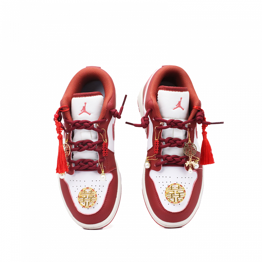 Nike Air Force 1 Vermilion Thread Reflecting Joy Abrasion Resistant Low Top Vintage Basketball Shoes Women's Red купить в интернет-магазине Yoocart с быстрой доставкой по России.