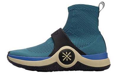 LiNing WOW 6 Non slip Lightweight High Top Basketball Shoes Men's