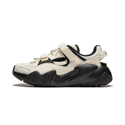 LiNing Sichuan Tour Cushioning Wear-Resistant Low-Top Casual Shoes Women's Ecru