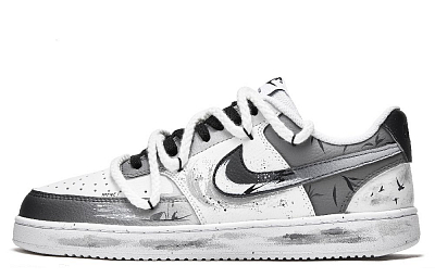 Nike Court Vision 1 Skateboard Shoes Men's Low top White