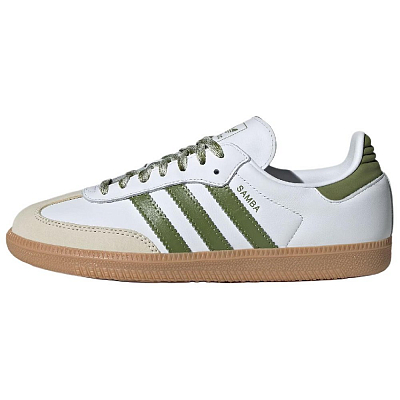 Adidas Originals SAMBA OG Abrasion Resistant Low Top Skateboard Shoes Women's White