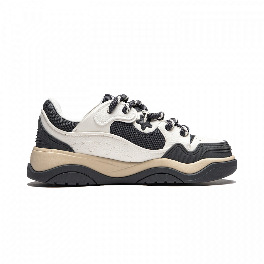 LiNing Zhi Cheng 2.0 Low-Top Skateboard Shoes Men's Black White купить в интернет-магазине Yoocart с быстрой доставкой по России.
