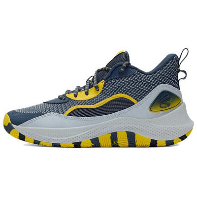 Under Armour Curry 3Z 24 Cushioning, Wear Resistant Low top Basketball Shoes Unisex Dark Gray
