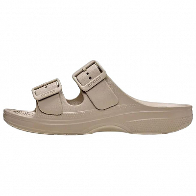 Crocs EVA Abrasion Resistant Slide Slippers Women's Taupe