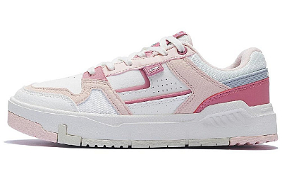 LiNing ACE V2 Low-Top Skateboard Shoes Women's Pink White