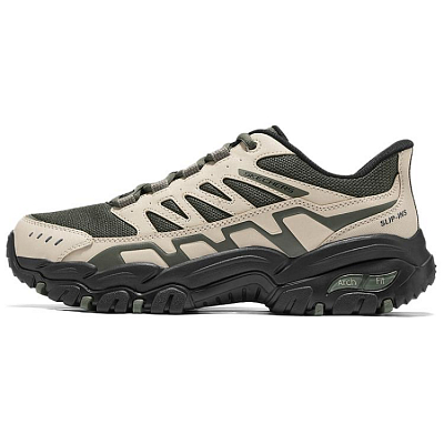 Skechers OUTDOOR MENS Abrasion Resistant Low Top Hiking Shoes Men's Taupe