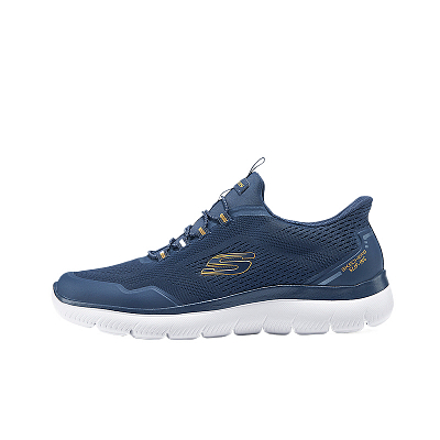 Skechers SPORT MENS Low Top Running Shoes Men's Marine Blue