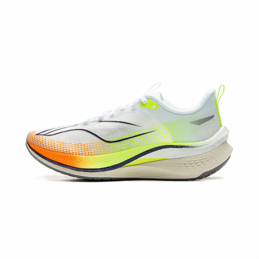 LiNing Red Hare 7 Pro Shock Absorbers Slip Resistant Low top Sprint Running Shoes Women's White Green купить в интернет-магазине Yoocart с быстрой доставкой по России.
