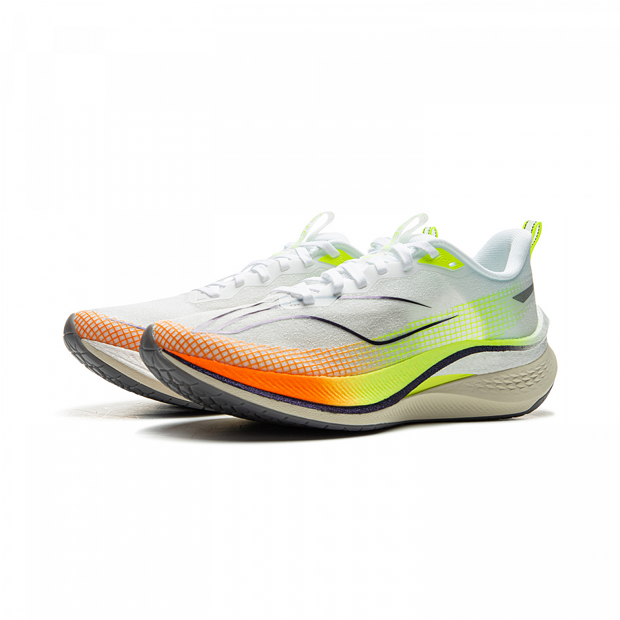 LiNing Red Hare 7 Pro Shock Absorbers Slip Resistant Low top Sprint Running Shoes Women's White Green купить в интернет-магазине Yoocart с быстрой доставкой по России.