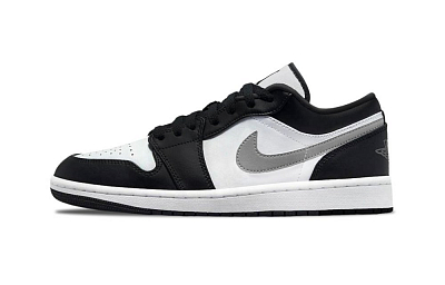 Jordan Air Jordan 1 Chronicle Of Time Warfare Shock Absorbers Low Top Vintage Basketball Shoes Men's Black White