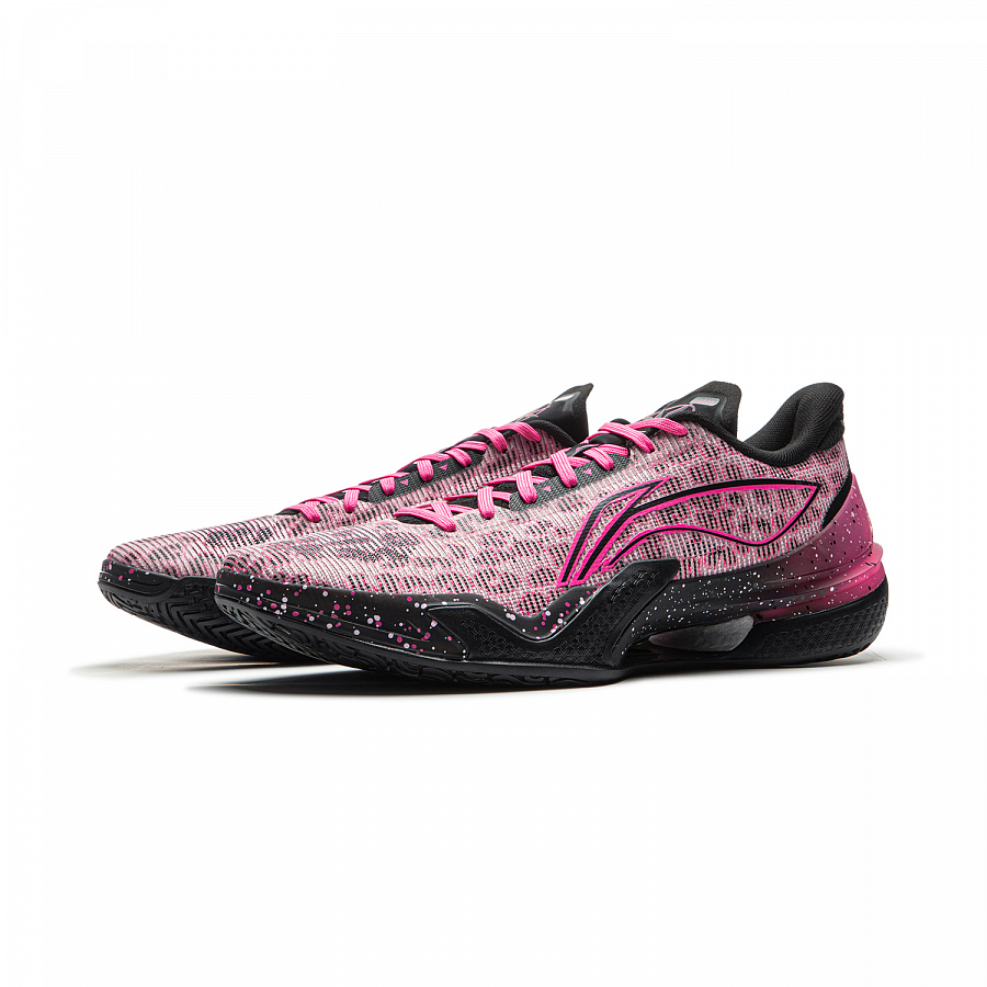 LiNing Knife 5 Slip Resistant Coverage Lightweight Rebound Low Top Performance Basketball Shoes Men's Black Pink купить в интернет-магазине Yoocart с быстрой доставкой по России.
