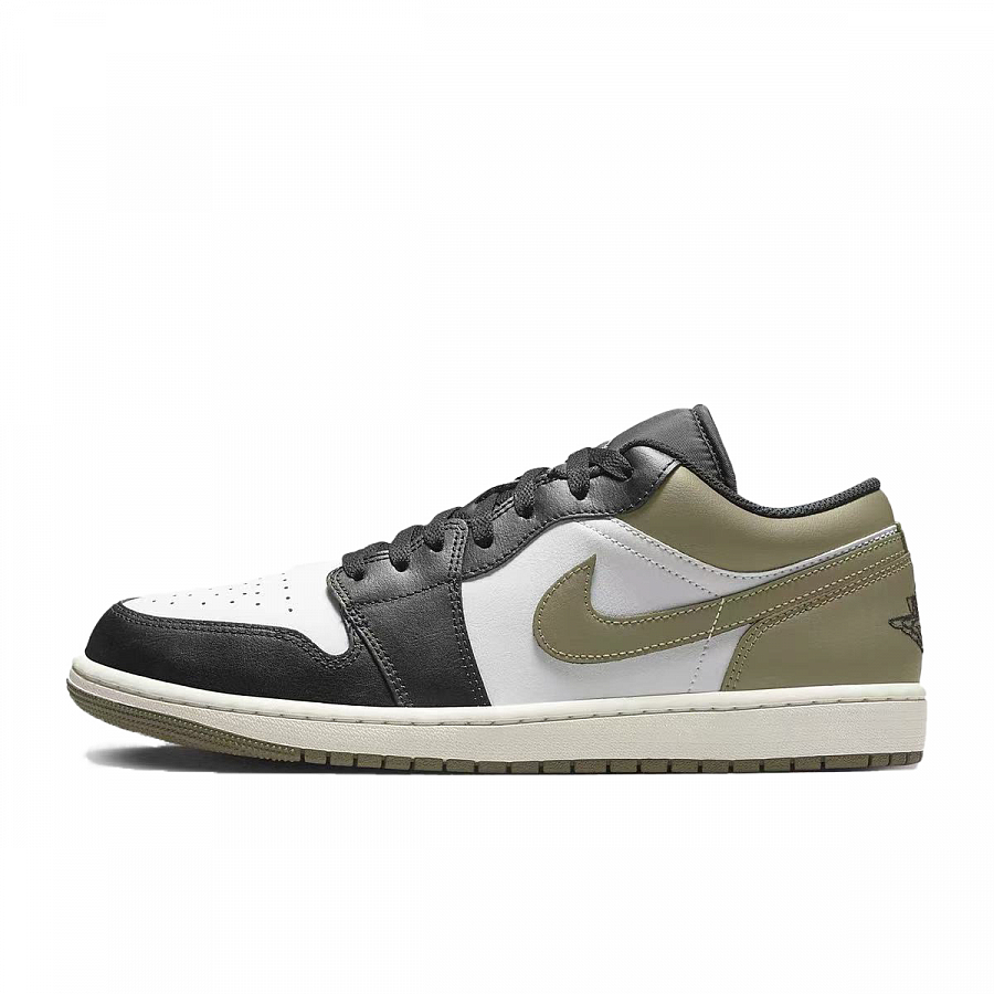 JORDAN Air Jordan 1 Vintage Basketball Shoes Unisex Low top Black/White/Gray купить в интернет-магазине Yoocart с быстрой доставкой по России.