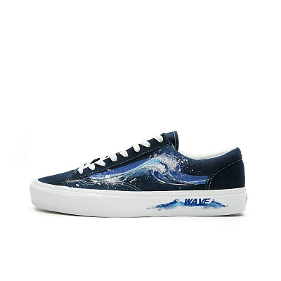 Vans Style 36 Abrasion Resistant Low Top Skateboard Shoes Men's Blue