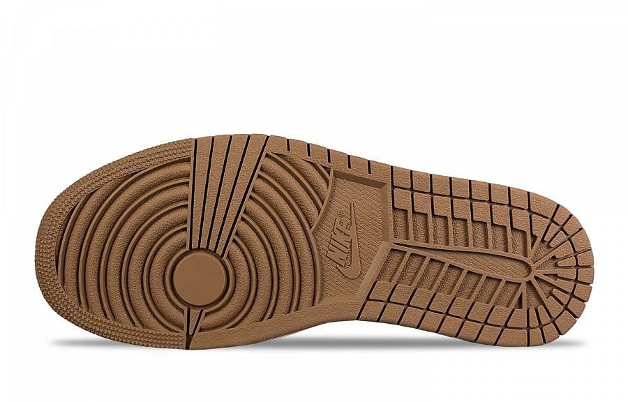 Jordan Air Jordan 1 Low Fantasy, Mocha Mousse Abrasion Resistant Low Top Vintage Basketball Shoes Women's White Brown купить в интернет-магазине Yoocart с быстрой доставкой по России.