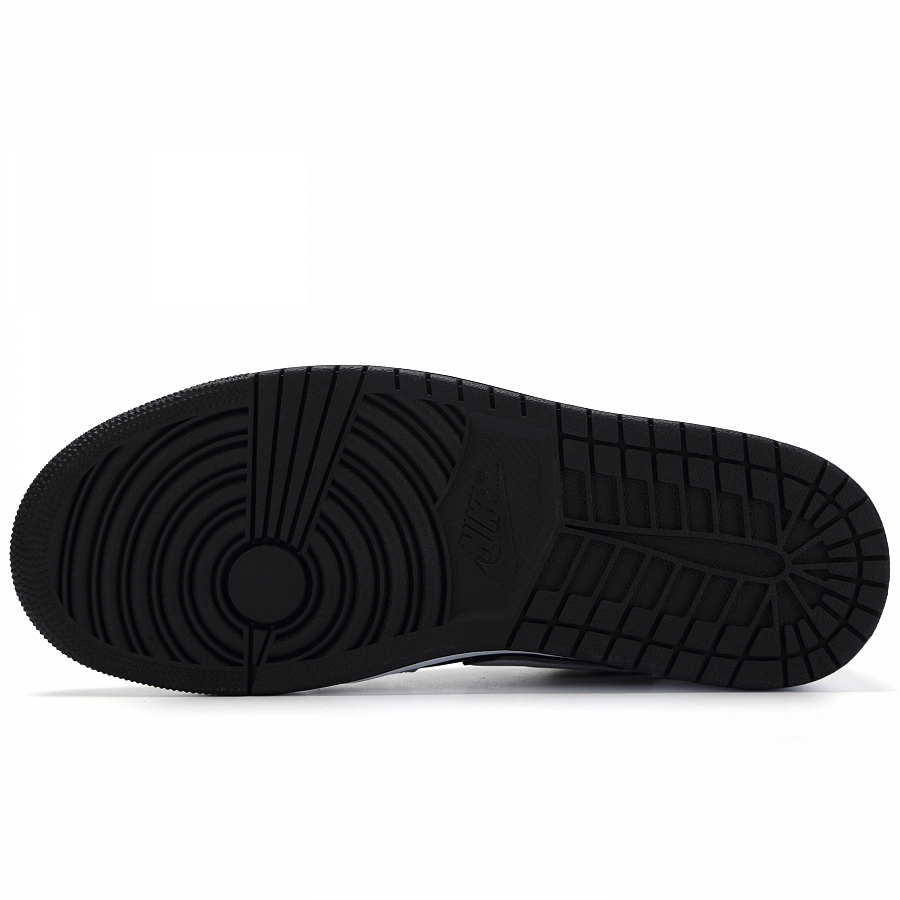 Jordan Air Jordan 1 Uncontrolled Public School Abrasion Resistant Low Top Vintage Basketball Shoes Men's Gray Black Red купить в интернет-магазине Yoocart с быстрой доставкой по России.