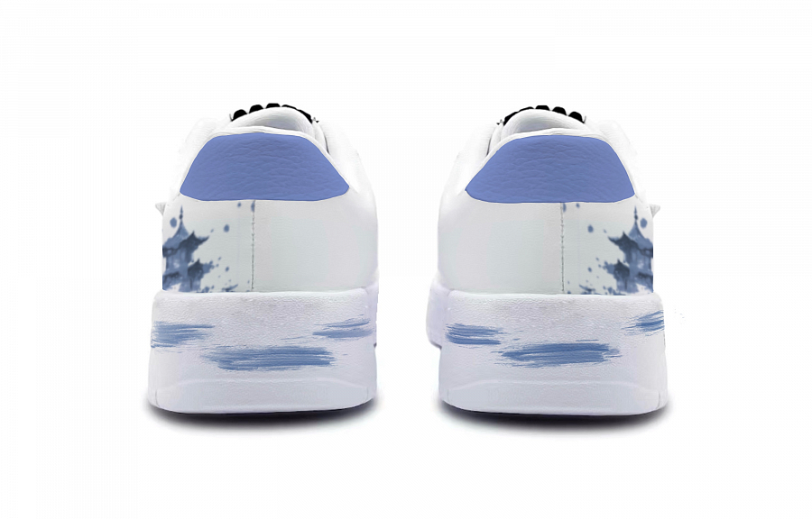 LiNing Pontoon Boats Slip-Resistant Cushioning Lightweight Low-Top Skateboard Shoes Unisex White Blue купить в интернет-магазине Yoocart с быстрой доставкой по России.