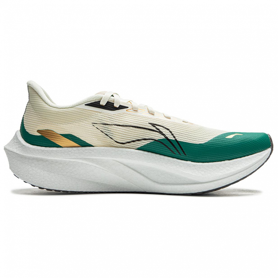 LINING Feidian 4 Challenger Running Shoes Men's Low top Ecru/Stone Green купить в интернет-магазине Yoocart с быстрой доставкой по России.