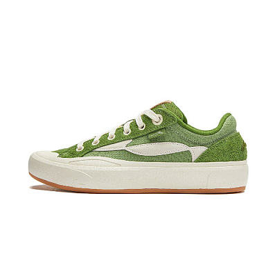 LiNing Wave S70 Low Top Skateboard Shoes Men's Stone Moss Green