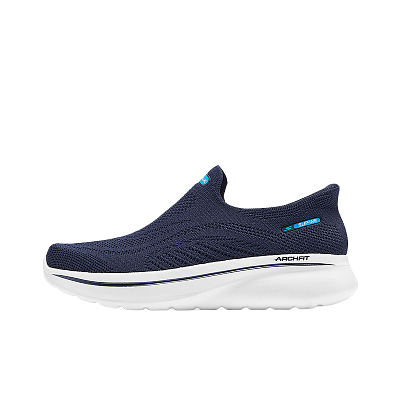 Skechers MEN'S GO WALK Low Top Casual Shoes Men's Marine Blue