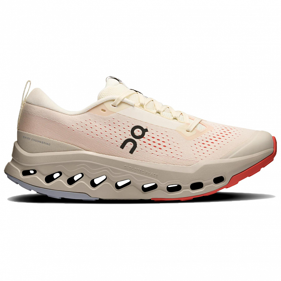 On Cloudsurfer Trail Shock Absorbers Low Top Running Shoes Men's Beige Red купить в интернет-магазине Yoocart с быстрой доставкой по России.