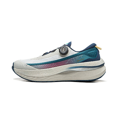 LiNing SOFT GO MAX Cushioning Anti-Slip Wear-Resistant Breathable Support Rebound Low-Top Casual Shoes Men's Green Gray
