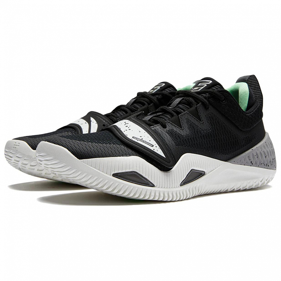 LINING Rage 2 Basketball Shoes Men's Low top Black White купить в интернет-магазине Yoocart с быстрой доставкой по России.