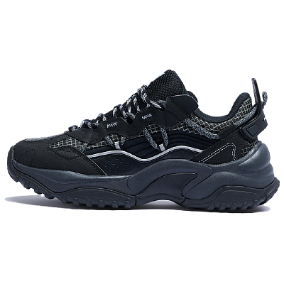LiNing Aurora WindWalker Wear-Resistant Low-Top Casual Shoes Women's Black