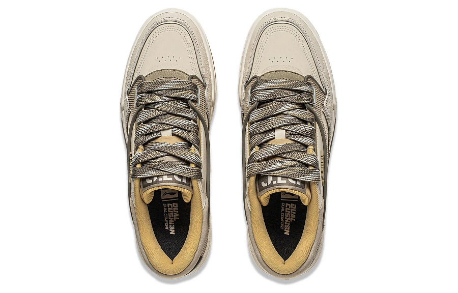 LINING 001 BTC Skateboard Shoes Men's Low top Earth Tone купить в интернет-магазине Yoocart с быстрой доставкой по России.
