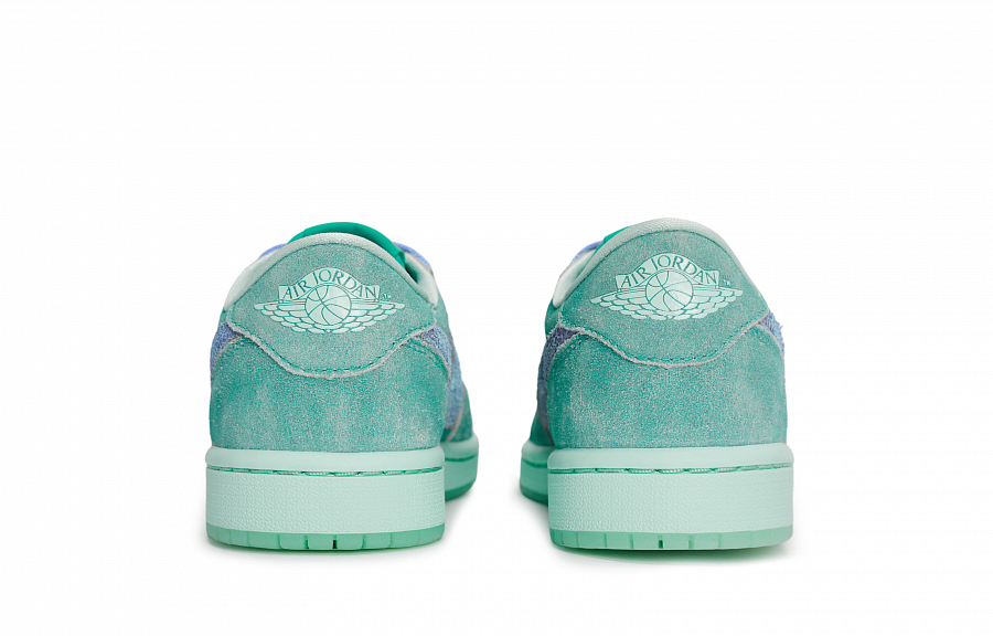 JORDAN Air Jordan 1 Vintage Basketball Shoes Women's Low top Blue/Green купить в интернет-магазине Yoocart с быстрой доставкой по России.