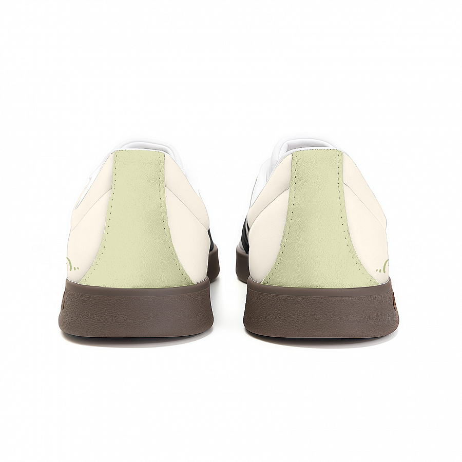 Adidas Neo VL Court 2.0 Cushioning, Wear Resistant Low Top Skateboard Shoes Women's Yellow Green купить в интернет-магазине Yoocart с быстрой доставкой по России.