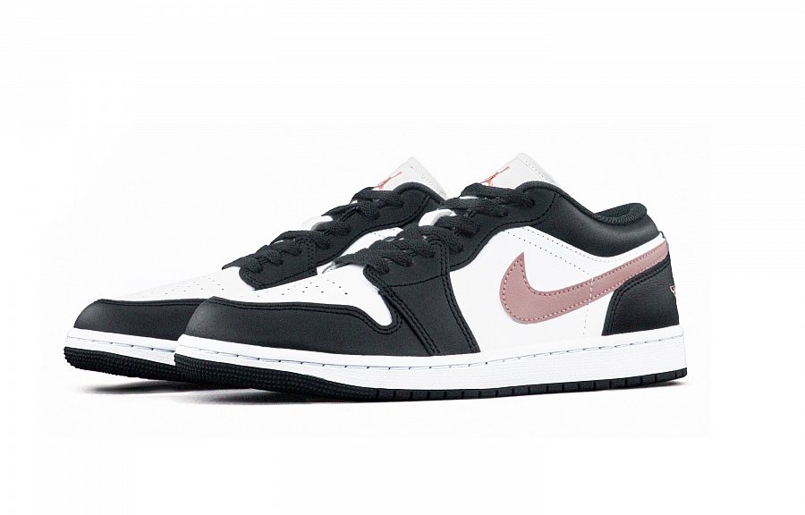 Jordan Air Jordan 1 Abrasion Resistant Low Top Vintage Basketball Shoes Unisex Black купить в интернет-магазине Yoocart с быстрой доставкой по России.