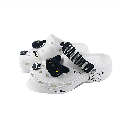 Crocs Classic Platform Clog Clogs Unisex White