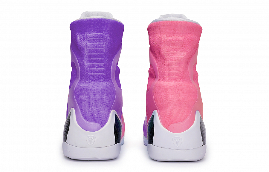 Nike Kobe 9 Slip Resistant High Top Basketball Shoes Unisex White Black Purple Pink купить в интернет-магазине Yoocart с быстрой доставкой по России.