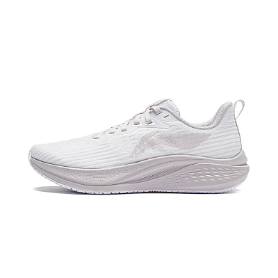 LiNing Red Hare 7 Cushioning, Slip Resistant, Lightweight Low Top Running Shoes Women's White Purple Gray