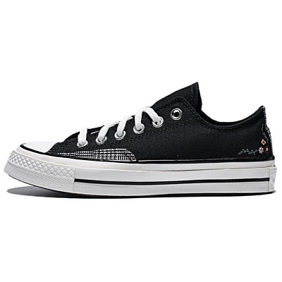 Converse CHUCK TAYLOR Abrasion Resistant Low Top Canvas Shoes Women's Black