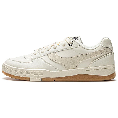 LiNing Anti Slip Wear Resistant Low Top Skateboard Shoes Men's Beige