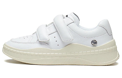LiNing Blank Abrasion Resistant Breathable Low Top Sports Casual Shoes Women's White