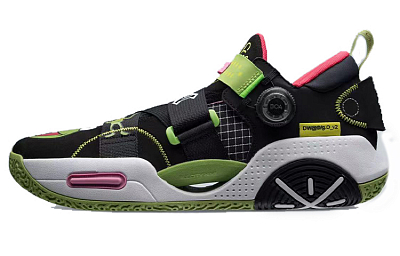 The Muppets x LiNing All City 9 V2 Wear-Resistant Slip-Resistant Performance Basketball Shoes Men's Beige