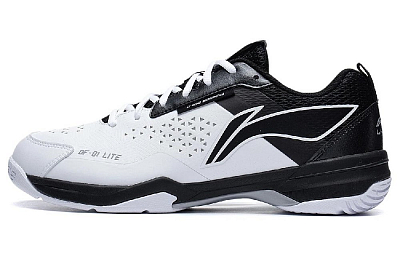 LiNing Blade LITE Blade Lite Cushioned Slip Resistant Abrasion Resistant Low Top Badminton Shoes Unisex White Black